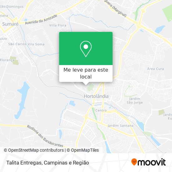 Talita Entregas mapa