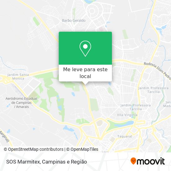 SOS Marmitex mapa