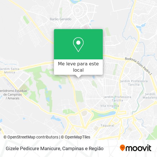 Gizele Pedicure Manicure mapa