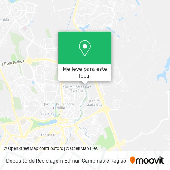 Deposito de Reciclagem Edmar mapa