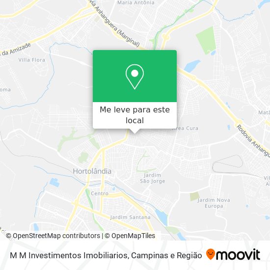 M M Investimentos Imobiliarios mapa