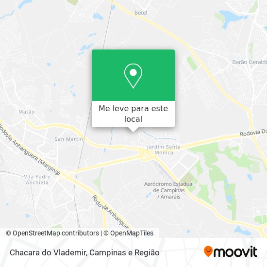 Chacara do Vlademir mapa