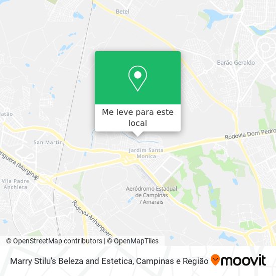 Marry Stilu's Beleza and Estetica mapa