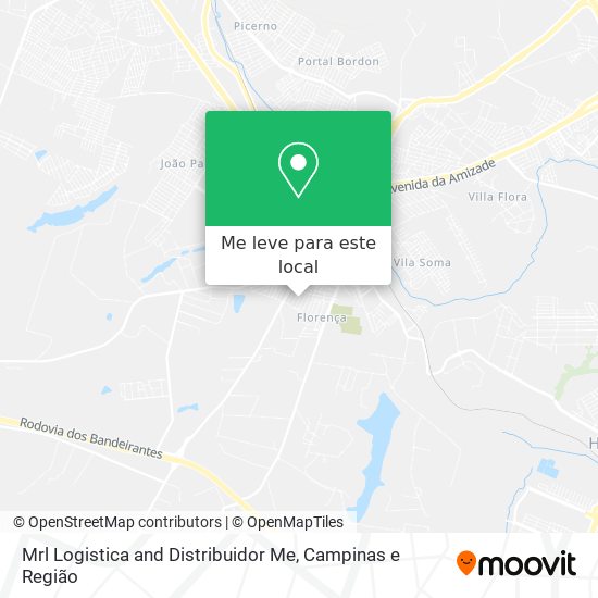 Mrl Logistica and Distribuidor Me mapa