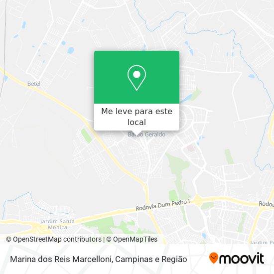 Marina dos Reis Marcelloni mapa