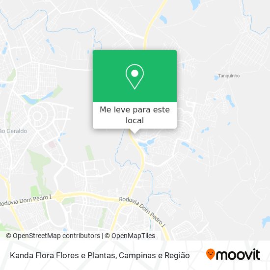 Kanda Flora Flores e Plantas mapa