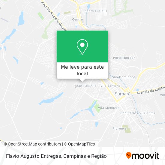 Flavio Augusto Entregas mapa