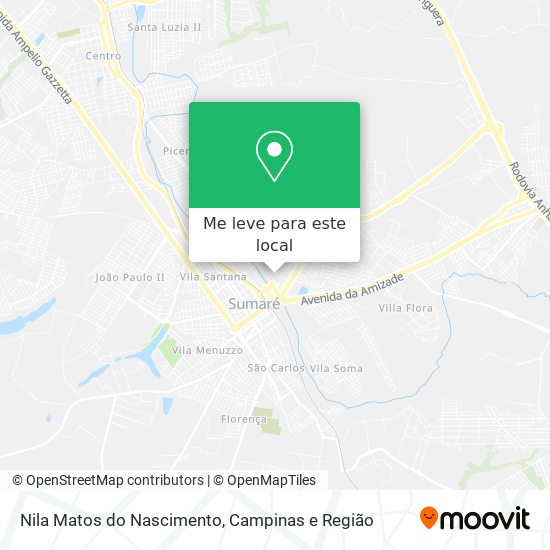 Nila Matos do Nascimento mapa