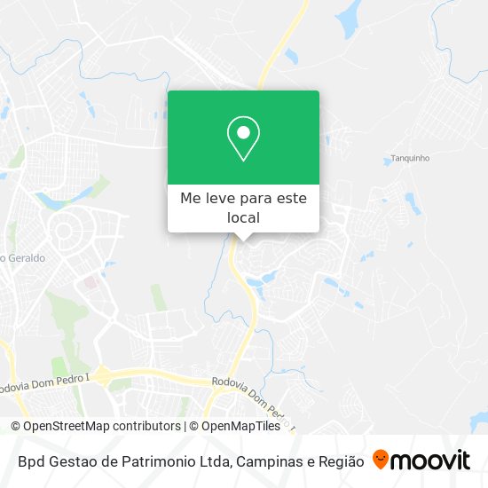 Bpd Gestao de Patrimonio Ltda mapa