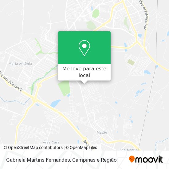 Gabriela Martins Fernandes mapa