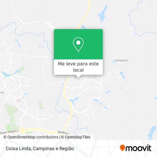 Coisa Linda mapa