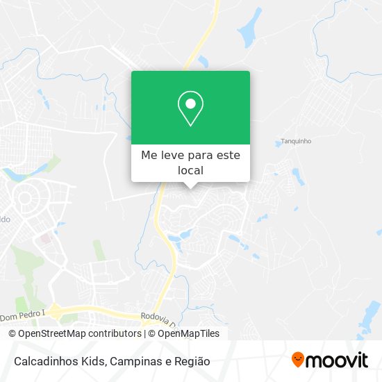 Calcadinhos Kids mapa
