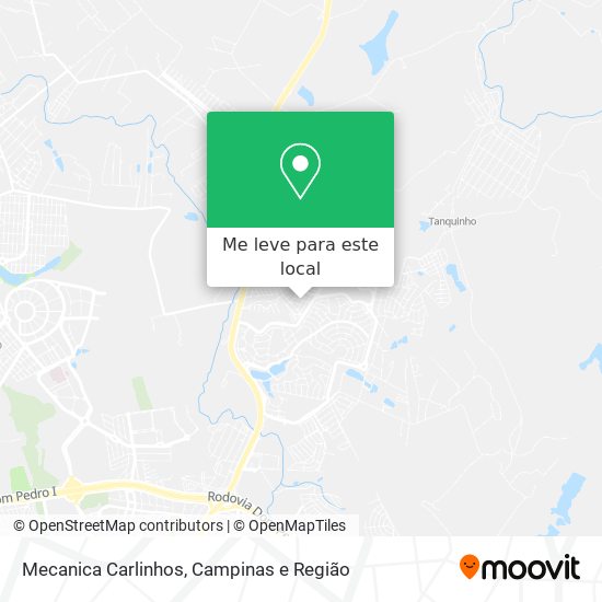 Mecanica Carlinhos mapa