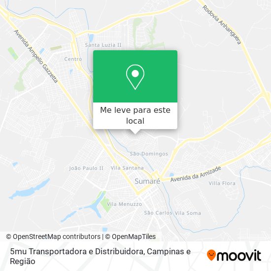 5mu Transportadora e Distribuidora mapa