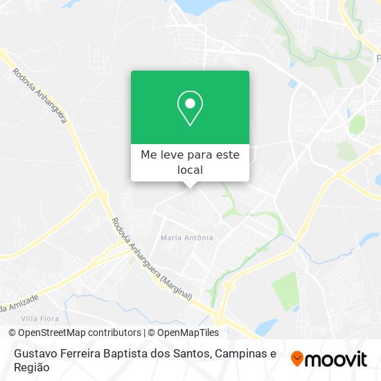 Gustavo Ferreira Baptista dos Santos mapa