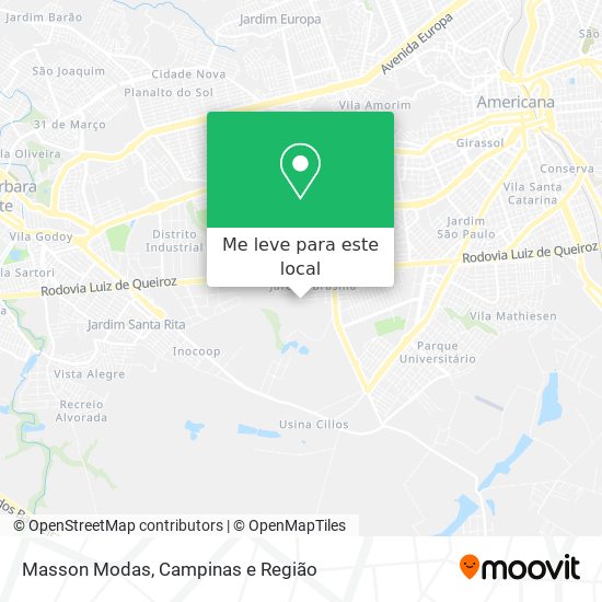 Masson Modas mapa