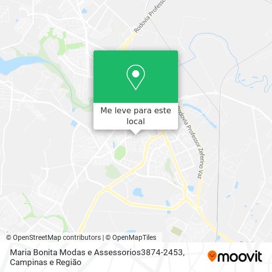 Maria Bonita Modas e Assessorios3874-2453 mapa