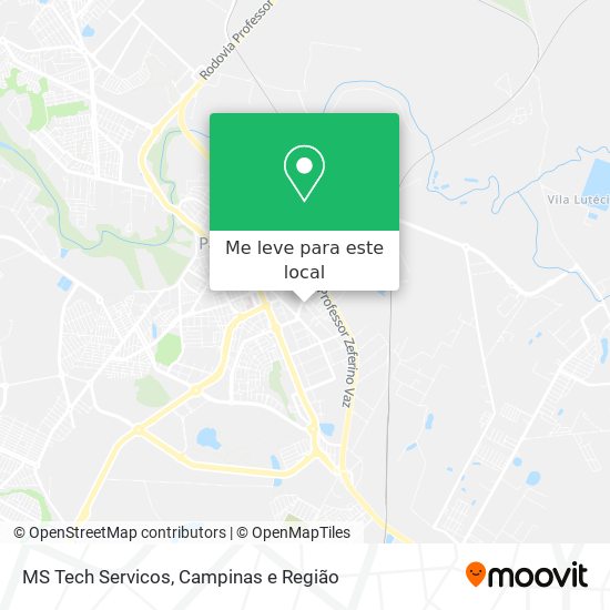 MS Tech Servicos mapa