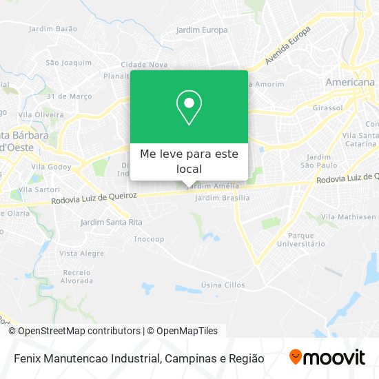Fenix Manutencao Industrial mapa