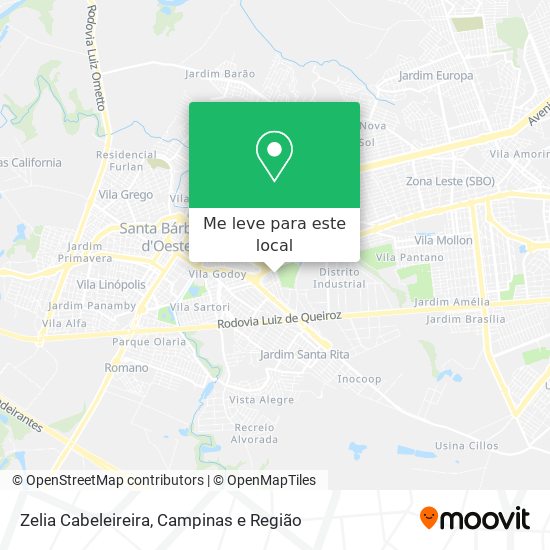 Zelia Cabeleireira mapa