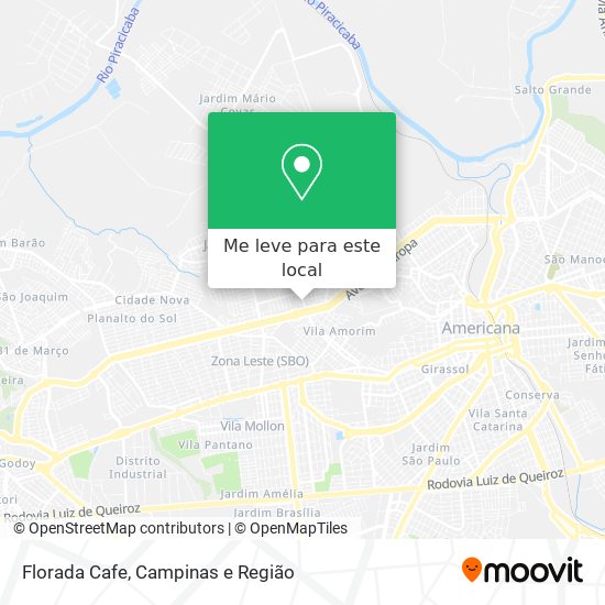 Florada Cafe mapa