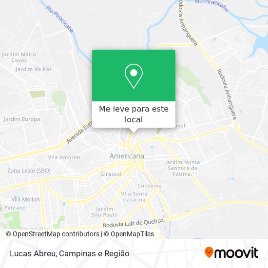 Lucas Abreu mapa