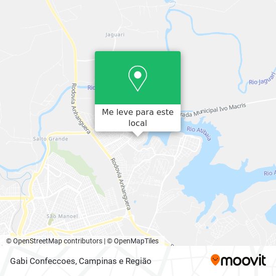 Gabi Confeccoes mapa