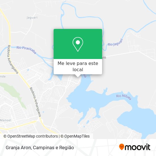 Granja Aron mapa