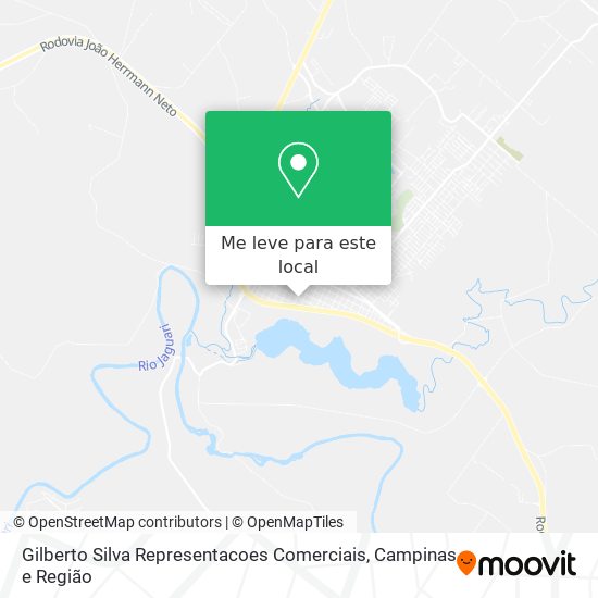 Gilberto Silva Representacoes Comerciais mapa
