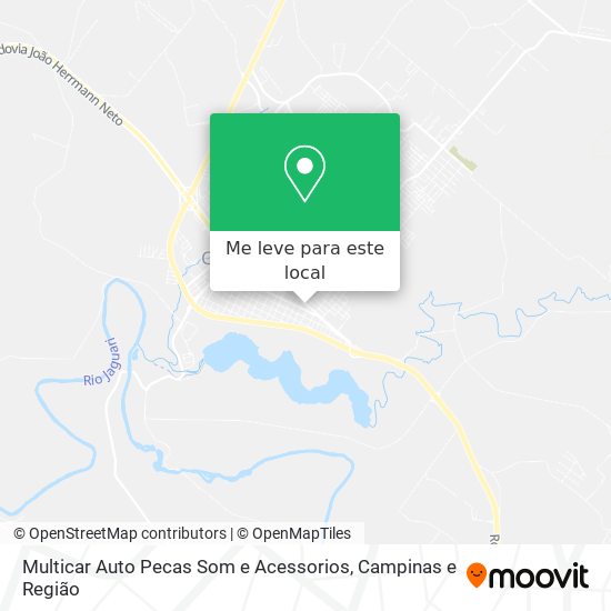 Multicar Auto Pecas Som e Acessorios mapa