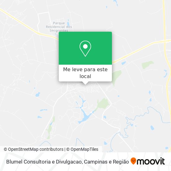 Blumel Consultoria e Divulgacao mapa