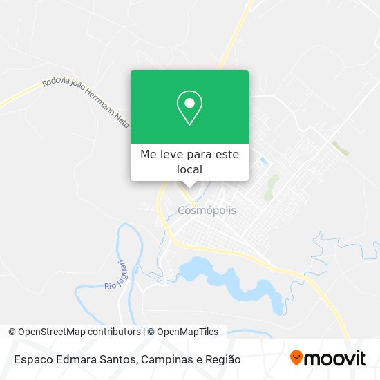 Espaco Edmara Santos mapa