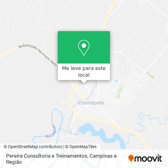 Pereira Consultoria e Treinamentos mapa