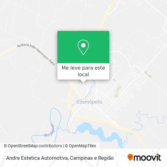 Andre Estetica Automotiva mapa