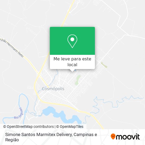 Simone Santos Marmitex Delivery mapa