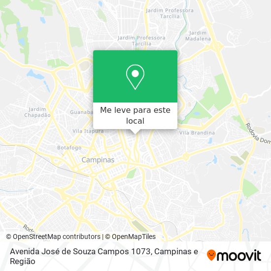 Avenida José de Souza Campos 1073 mapa