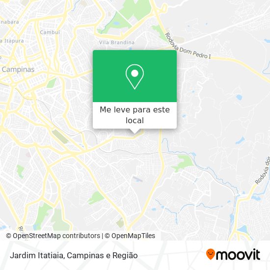 Jardim Itatiaia mapa