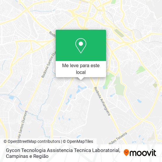 Gycon Tecnologia Assistencia Tecnica Laboratorial mapa