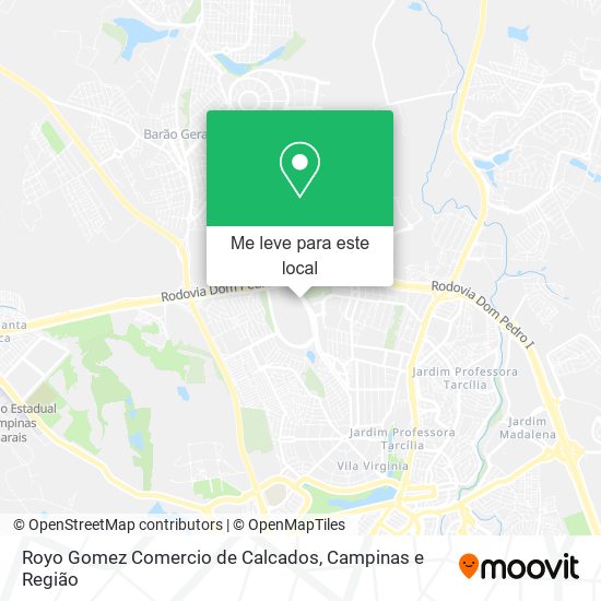 Royo Gomez Comercio de Calcados mapa