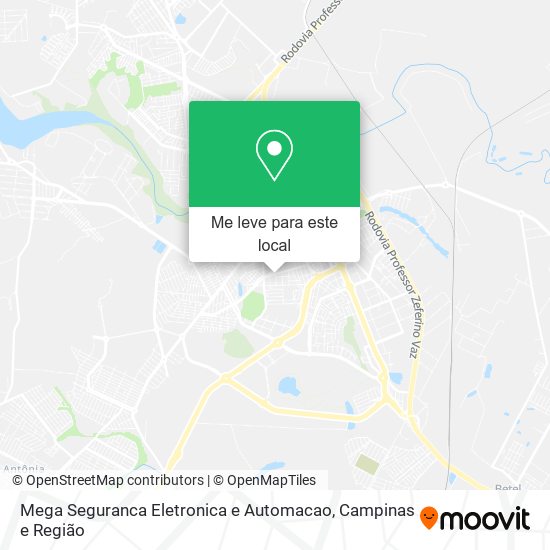 Mega Seguranca Eletronica e Automacao mapa