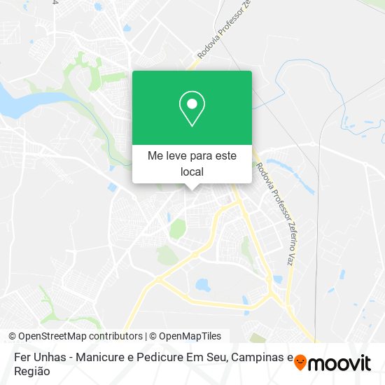 Fer Unhas - Manicure e Pedicure Em Seu mapa