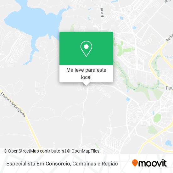 Especialista Em Consorcio mapa