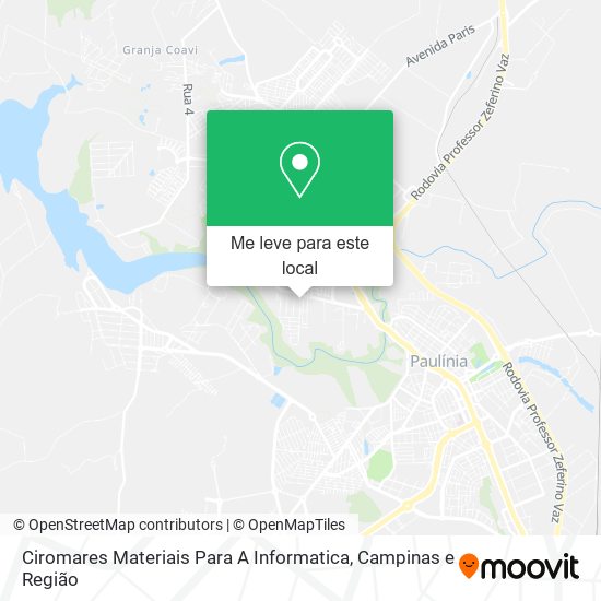 Ciromares Materiais Para A Informatica mapa