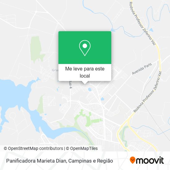 Panificadora Marieta Dian mapa