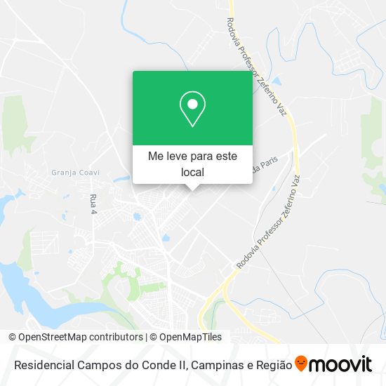 Residencial Campos do Conde II mapa