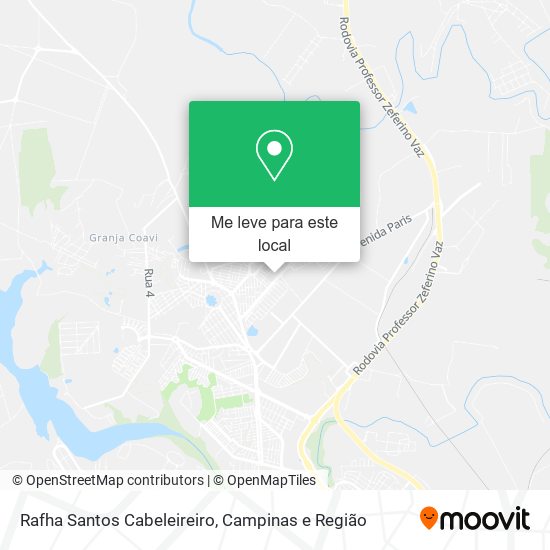 Rafha Santos Cabeleireiro mapa
