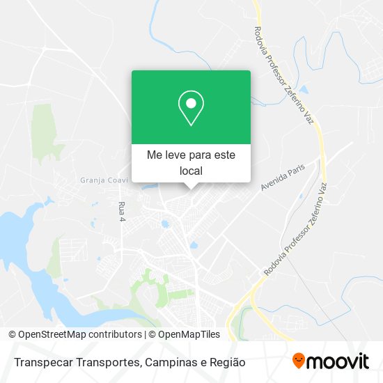 Transpecar Transportes mapa