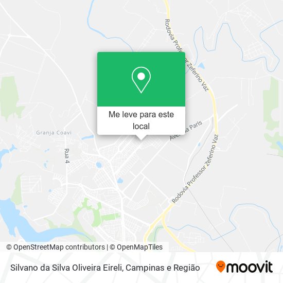 Silvano da Silva Oliveira Eireli mapa