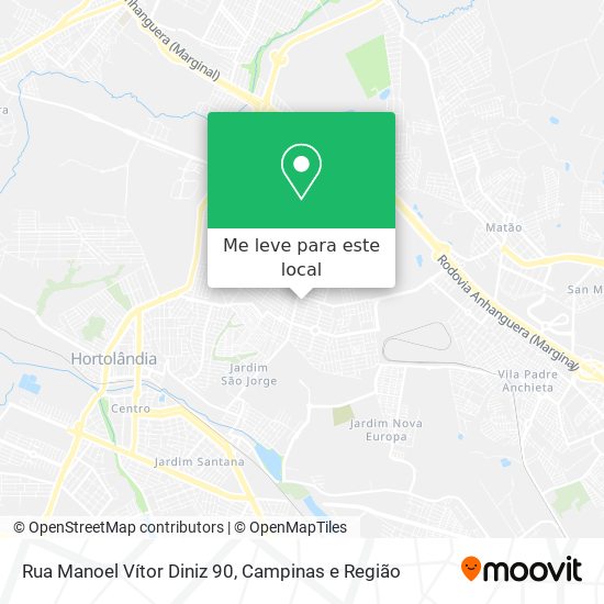 Rua Manoel Vítor Diniz 90 mapa