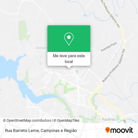 Rua Barreto Leme mapa